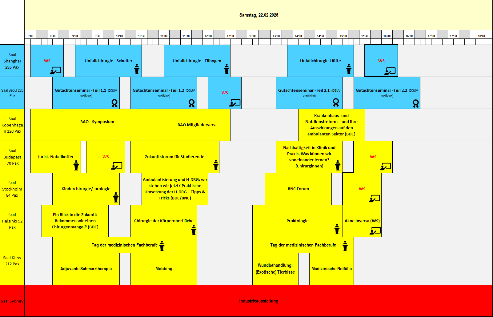 Timetable